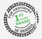 1st name brand for dentistry in Serbia.